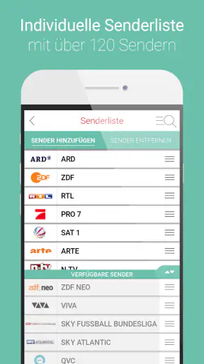 HÖRZU TV Programm als TV-App screenshot