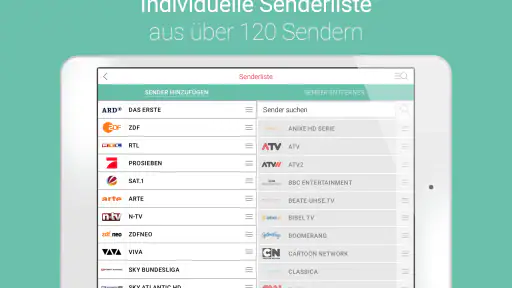 HÖRZU TV Programm als TV-App screenshot