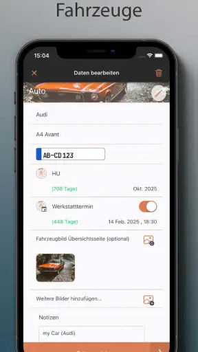 HU Reminder - HU Erinnerung screenshot