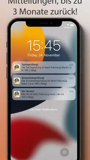 HU Reminder - HU Erinnerung screenshot