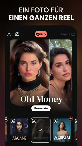 Hula - KI Video-Generator screenshot
