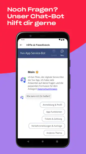 hvv – ÖPNV Tickets & Fahrinfo screenshot