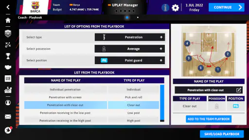 iBasketball Manager 23 screenshot
