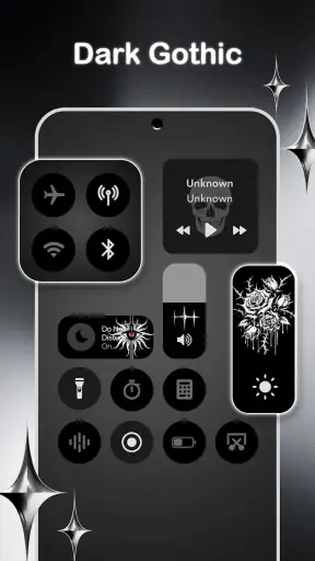 Control Widget - Themed Panels screenshot