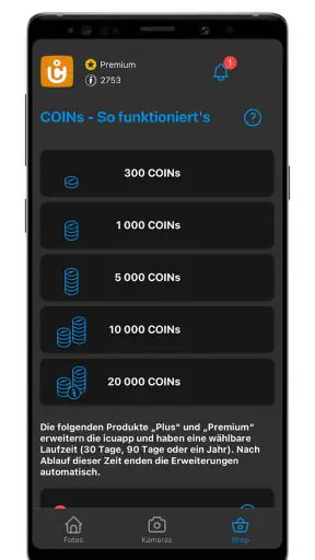 ICU CLOM APP screenshot