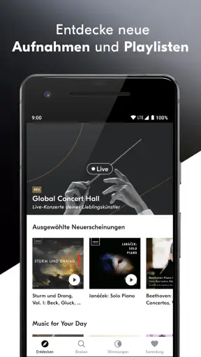 IDAGIO Klassik Streaming screenshot