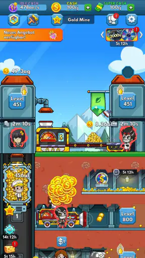 Idle Miner Tycoon: Mehr Geld! screenshot