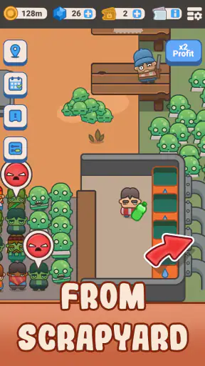Idle Outpost: Simulator Spiele screenshot