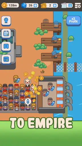 Idle Outpost: Simulator Spiele screenshot