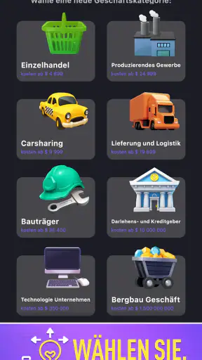 Idle Startup: Reichtum Klicker screenshot