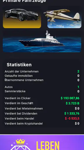 Idle Startup: Reichtum Klicker screenshot