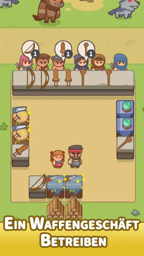 Idle Waffe Laden screenshot