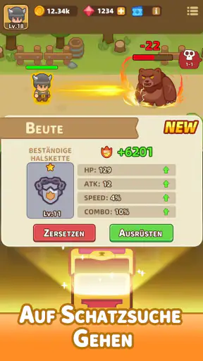 Idle Waffe Laden screenshot