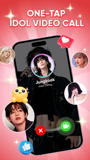 Idol Prank Video, Call & Chat screenshot