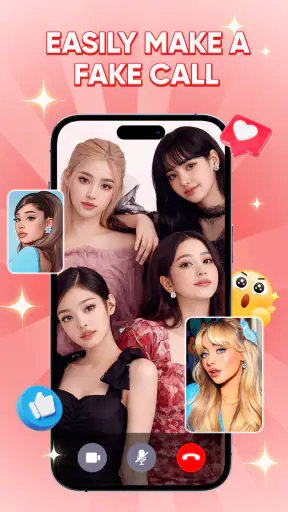Idol Prank Video, Call & Chat screenshot