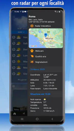 iLMeteo: previsioni meteo screenshot