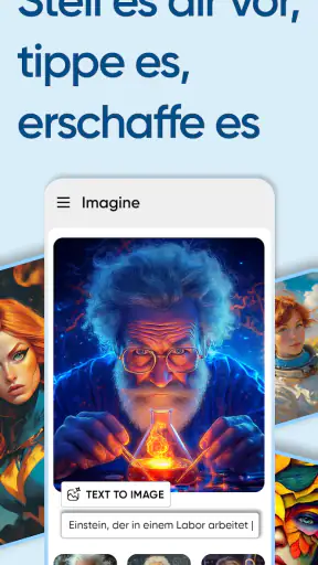 KI-Kunstgenerator : ImagineArt screenshot