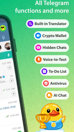 iMe: AI Messenger für Telegram screenshot