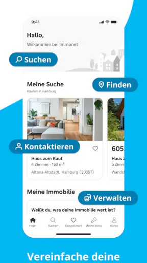 Immonet Immobilien Suche screenshot