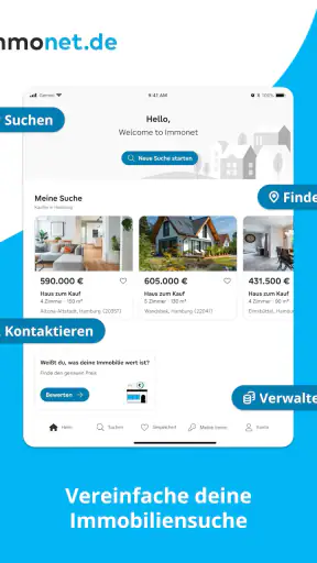 Immonet Immobilien Suche screenshot