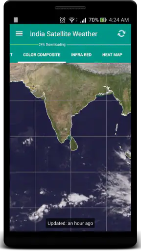 India Satellite Weather screenshot
