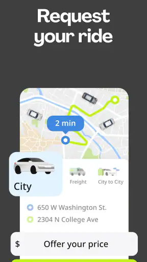 inDrive. Rides with fair fares screenshot