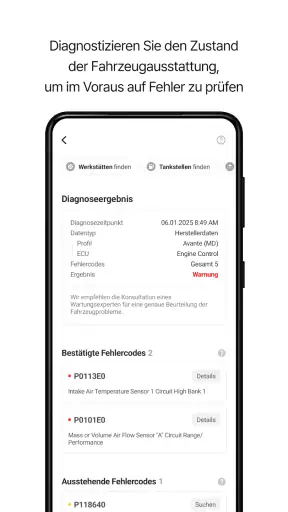 Infocar - OBD2 Auto Scanner screenshot