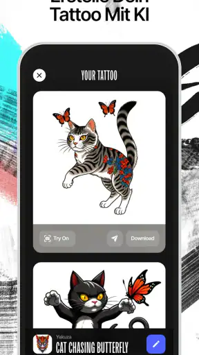 Ink AI – Tattoo designs app screenshot