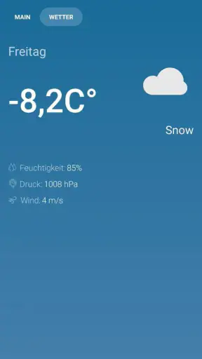 Innenthermometer screenshot