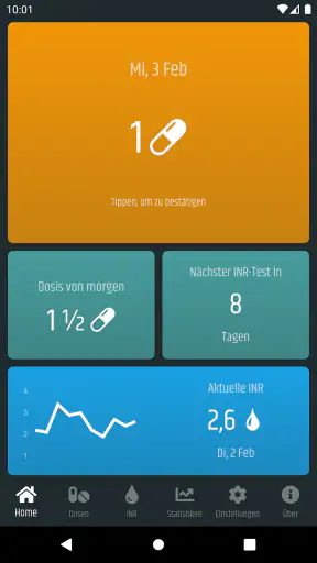 INR Tagebuch screenshot