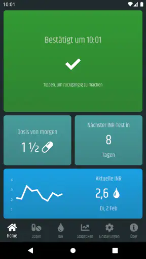 INR Tagebuch screenshot