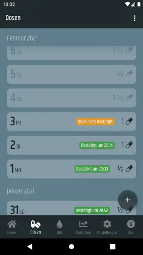 INR Tagebuch screenshot