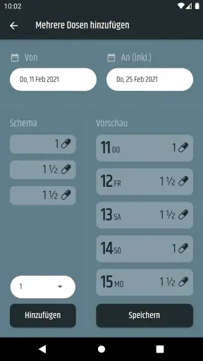 INR Tagebuch screenshot