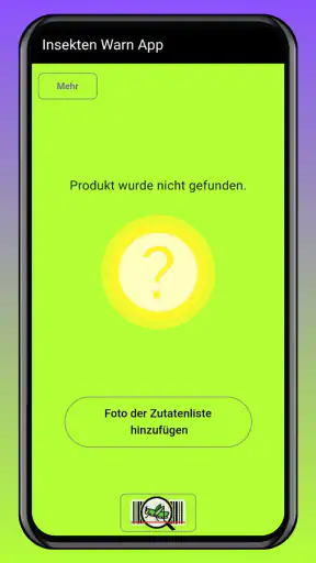 Insekten Warn App screenshot