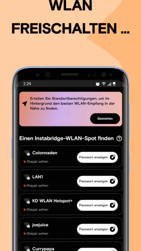Instabridge: WiFi Map screenshot