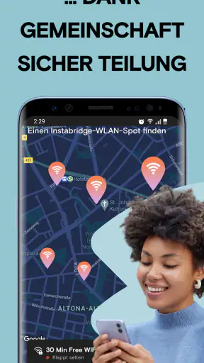 Instabridge: WiFi Map screenshot