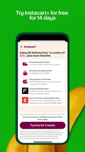 Instacart: Get Food Delivery screenshot