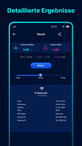 Wlan Speed Test - Wifi Test screenshot