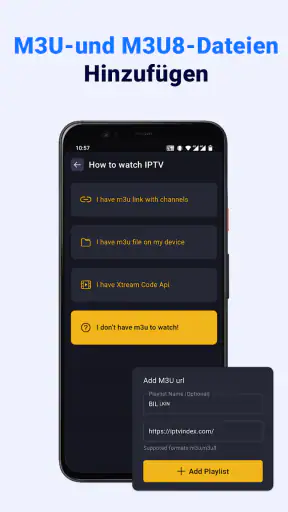 IPTV-Player: Live-TV Ansehen screenshot