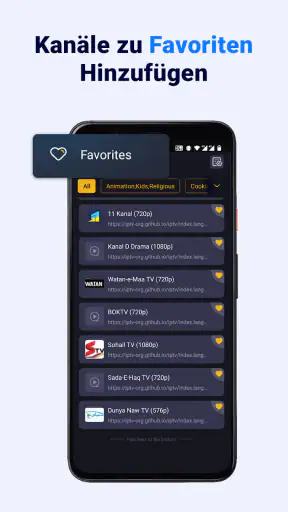 IPTV-Player: Live-TV Ansehen screenshot