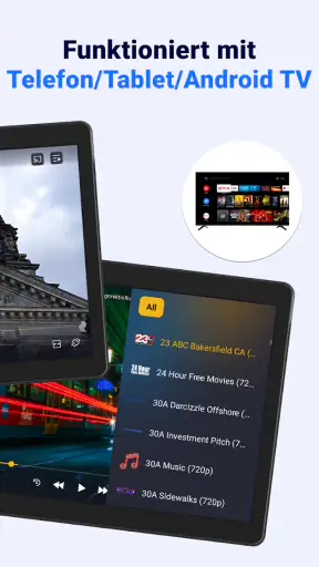 IPTV-Player: Live-TV Ansehen screenshot
