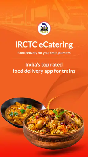 IRCTC eCatering Food on Track screenshot