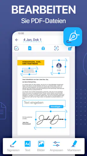 iScanner: PDF-Scanner-App. screenshot