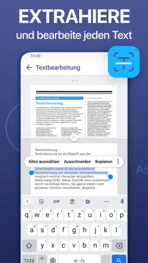 iScanner: PDF-Scanner-App. screenshot