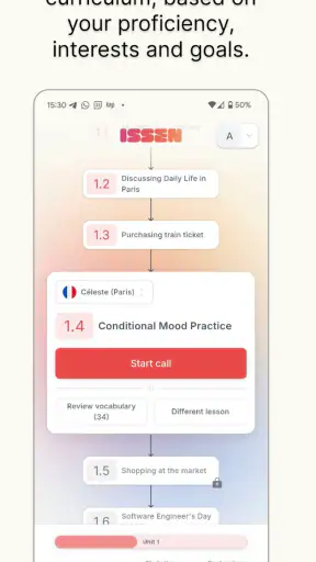 ISSEN: Dein KI-Sprach-Coach screenshot