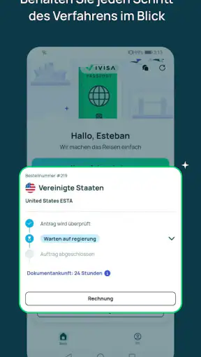 iVisa: ETA, eVisa, ESTA, Visa screenshot