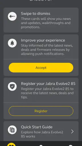 Jabra Sound+ screenshot