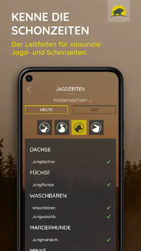 Jagdwetter screenshot