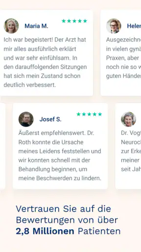 jameda: Ärzte finden & buchen screenshot