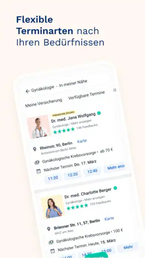 jameda: Ärzte finden & buchen screenshot